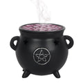 Pentagram Cauldron Incense Cone Holder — Gothic Altar & Dark Home Decor