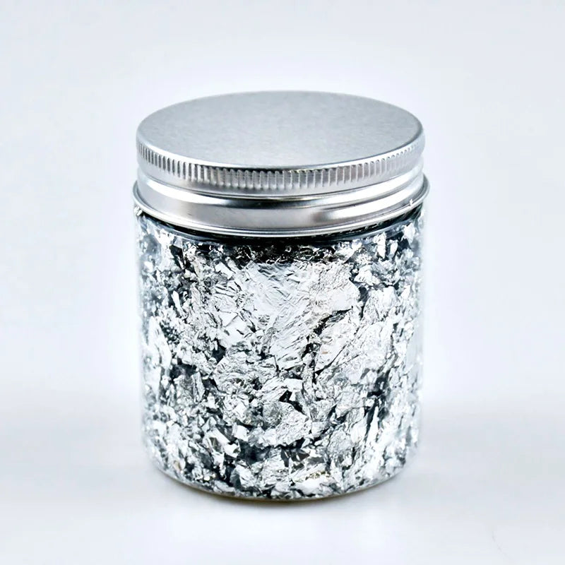 Gold Foil Wax Flakes for Candle Making — 2g DIY Candle Decoration & Craft Supplies