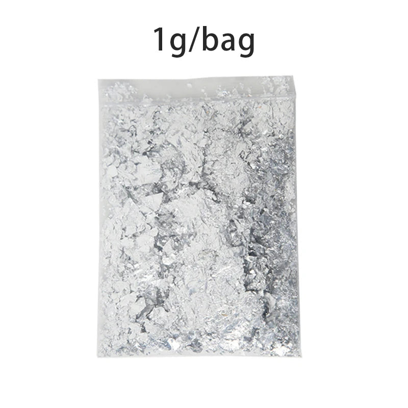 Gold Foil Wax Flakes for Candle Making — 2g DIY Candle Decoration & Craft Supplies