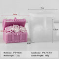 3D Rose Flower Silicone Candle Mold — DIY Candle & Resin Craft Mold for Home Decor