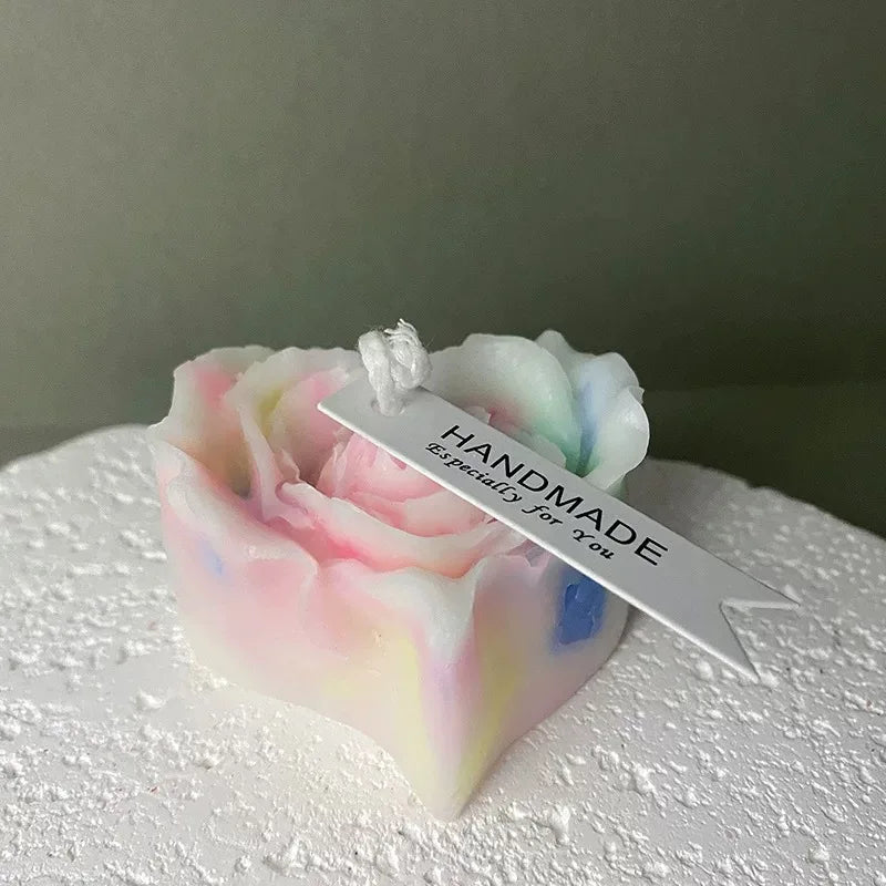 Glow in the Dark Peony Candle — Low Temperature Body-Safe Drip Candle