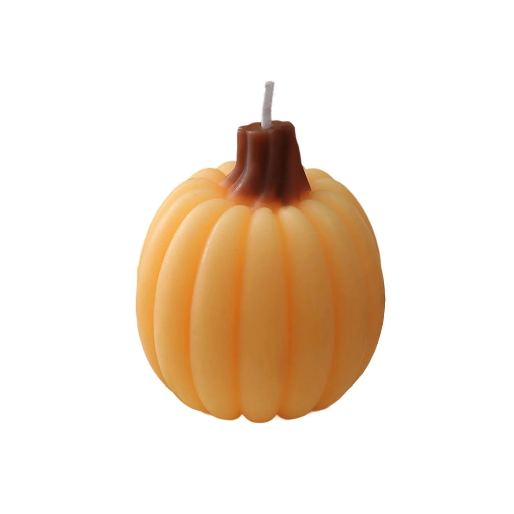Pumpkin Aromatherapy Candle — Gothic Halloween Home Decor & Holiday Gift