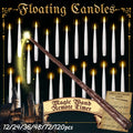 Floating Flameless LED Candles — Magic Wand Remote Halloween & Party Decor