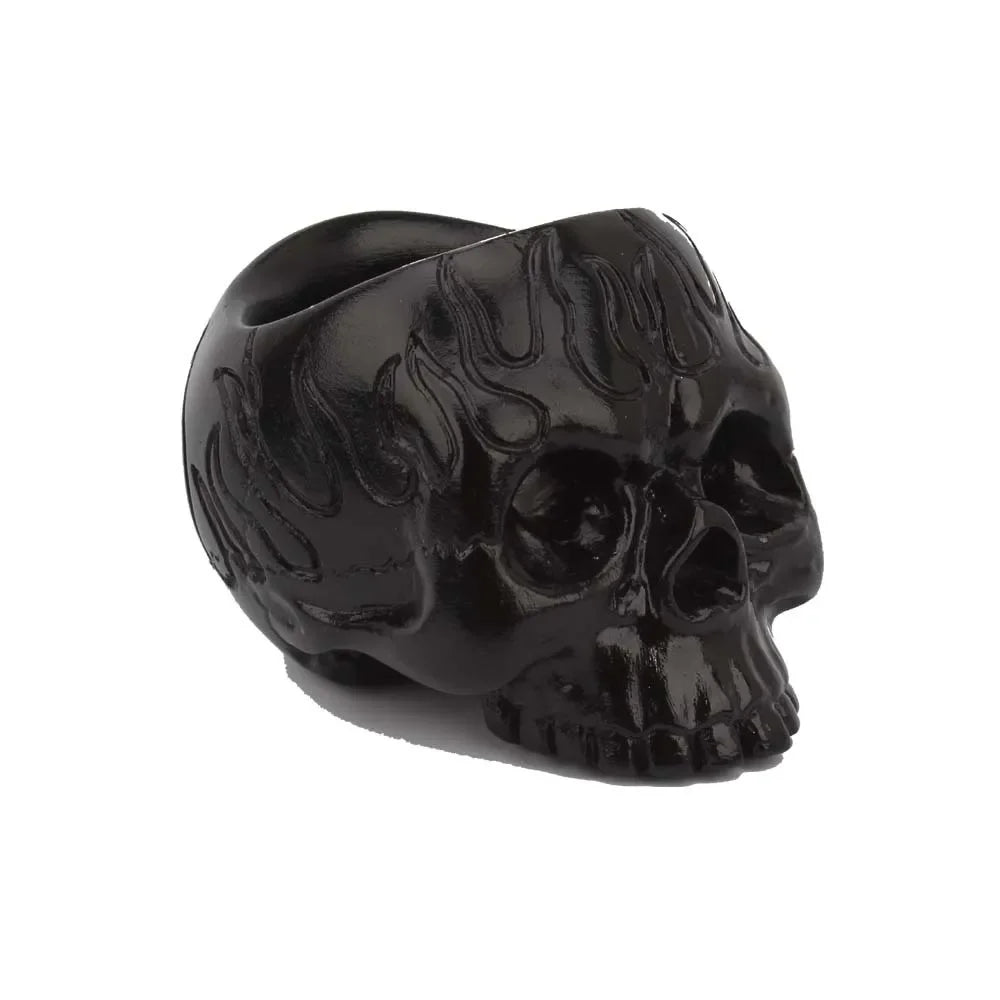 Skull Skeleton Resin Candlestick Holder — Gothic Candle Holder for Halloween, Christmas & Dark Home Decor