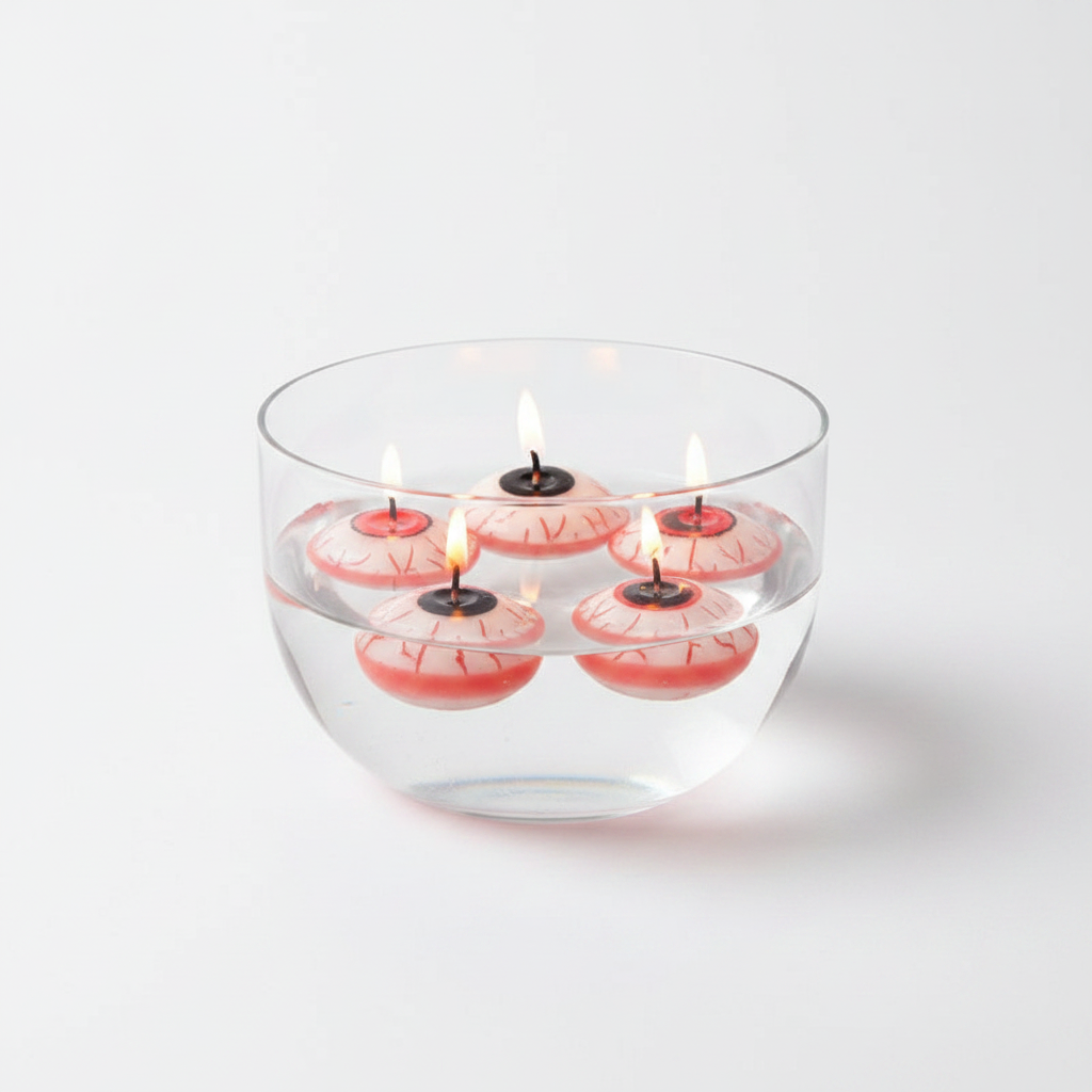 Floating Eyeball Candles