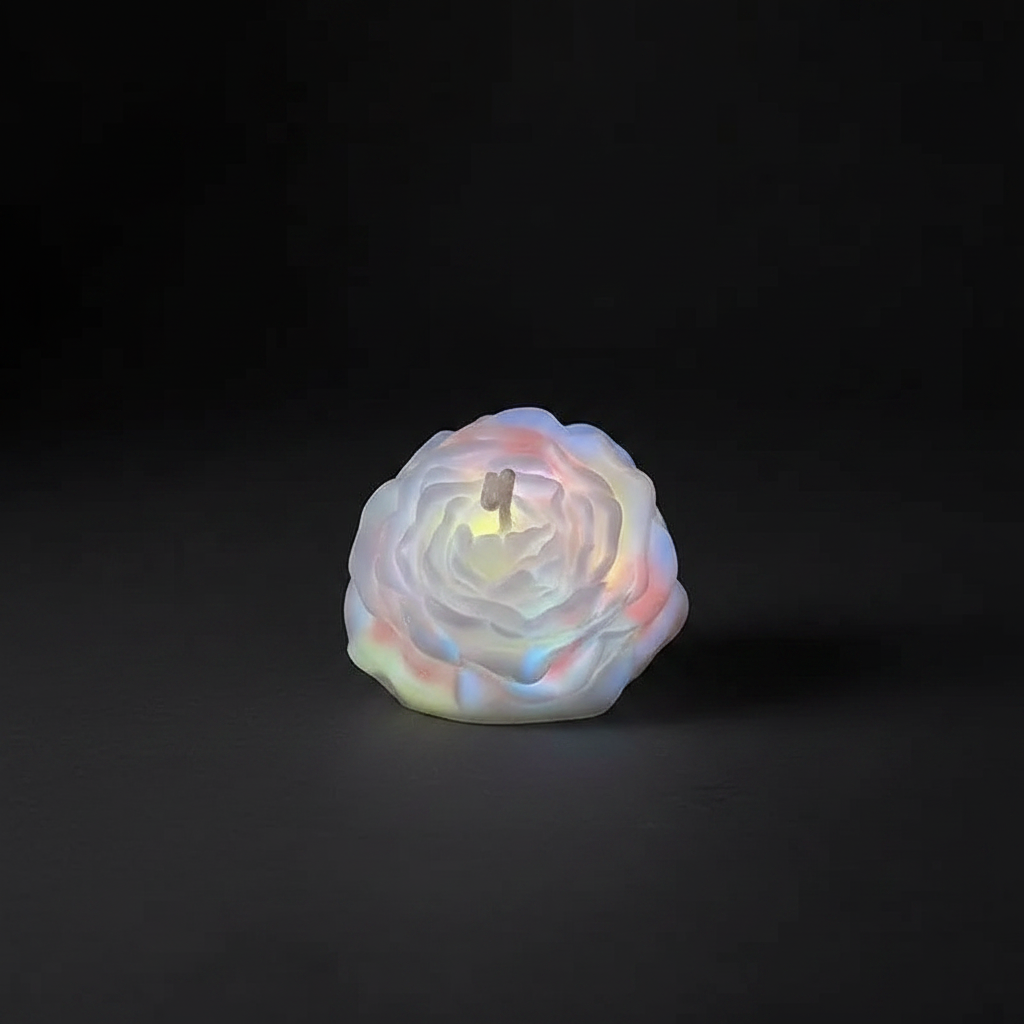 Glow in the Dark Peony Candle