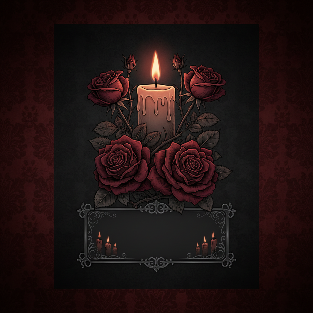 Candle Making Guide by Wicked Rose - gothic dark aesthetic cover image