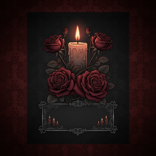 Candle Making Guide by Wicked Rose - gothic dark aesthetic cover image