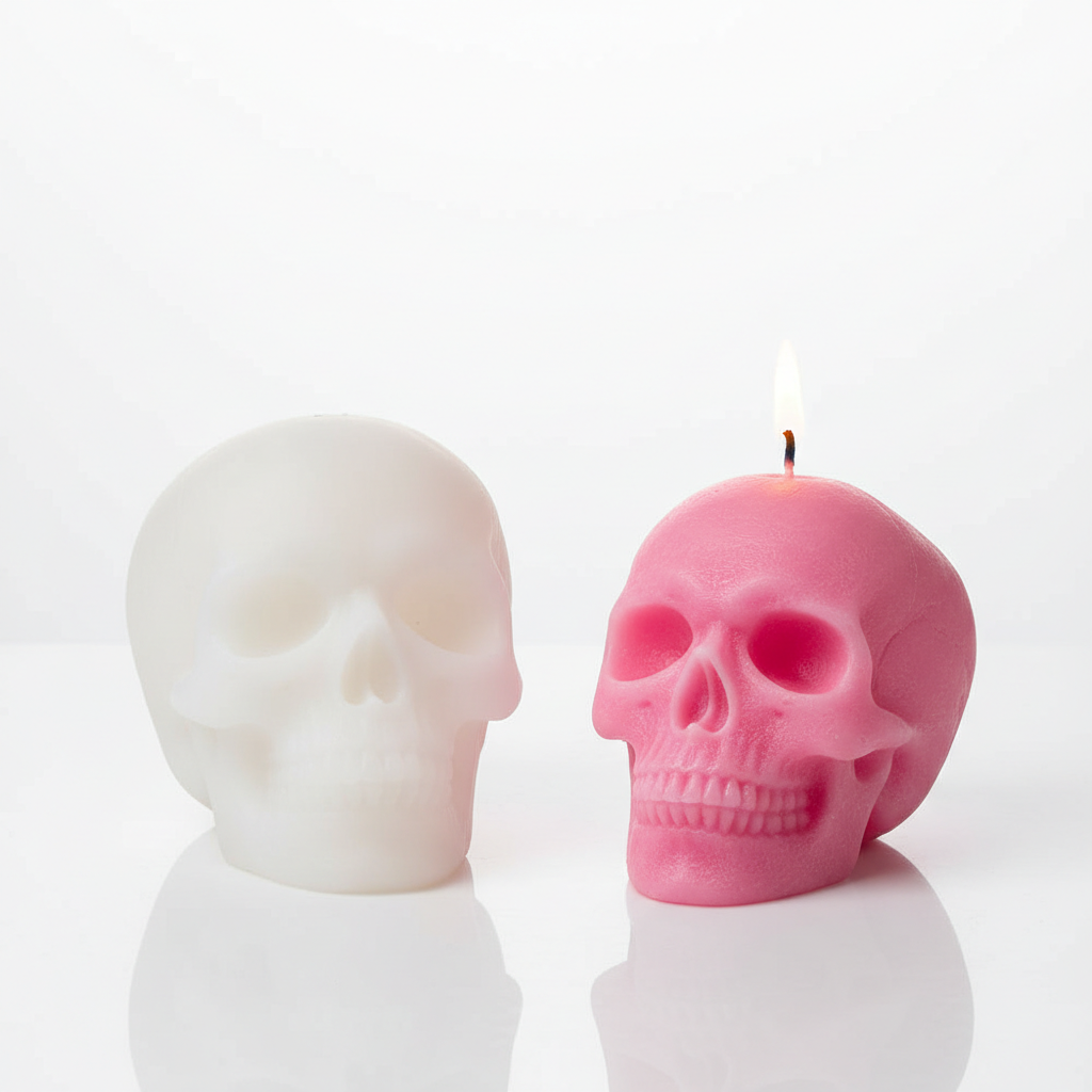 Skull Candle Mold Hero Shot